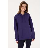 Kadın Siyah Kapüşonlu Sweatshırt 50313559 VR046