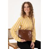 Kadın Taba Kroko Çapraz Çanta 50300271 VR099