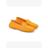 Kadın Turuncu Deri Loafer