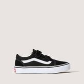 Kadınlar İçin Vans Old Skool V Çocuk Siyah Sneaker Düz Taban Yapısı ile Rahat Günlük Ayakkabı