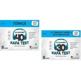 Kafadengi 2024 8. Sınıf Lgs Türkçe + İnkılap Tarihi Kafa Test Seti 2 Kitap