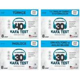 Kafadengi 2025 8. Sınıf Lgs Sözel Kafa Test Seti 4 Kitap