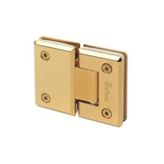 KAHE Cam Kapı Menteşesi - Camdan Cama Gold 2090