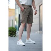 Kahverengi Basic Erkek Şort E6567 - XL