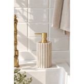 KaiAtelier Gold Başlıklı Polyresin Sabunluk
