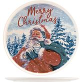 Kaizen Yılbaşı Noel Temalı Pizza Tabağı