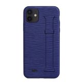 Kajsa Apple iPhone 12 Kılıf Wave Pattern Handstrap Kapak