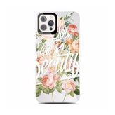 Kajsa Apple İphone 12 Pro Floral Kapak Kılıf