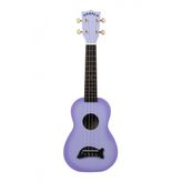 Kala Makala Dolphin Soprano Ukulele (Purple Burst)