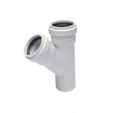 Kalde 45 Derece 50x50 cm 3.2 Pvc-u Tek Çatal