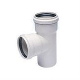 Kalde 87 Derece 75x75 cm 3.2 Pvc-u Tek Çatal