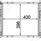 Kale 0525261AB Motor Radyatörü