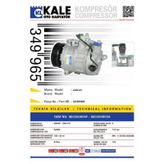 KALE 349965 KLİMA KOMPRESÖRÜ A4 (02-04)