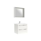 Kale Casilla 80 cm Beyaz Banyo Dolabı Takımı