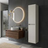 Kale Idea 2.0 40 cm Parlak Beyaz Sepetli Boy Dolabı
