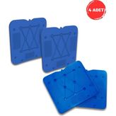 Kale K-700 Buz Aküsü(Ice Pack) -4 Lü - Mavi