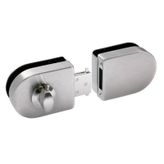 Kale KD-070/20-129 Çift Kanat Cam Kapı Kilidi