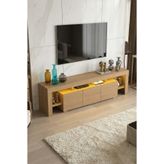 KALE LEDLİ TV ÜNİTESİ 200 CM, Meşe