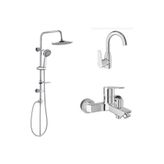 Kale Mare Banyo+döner Lavabo Ve Tema 53230 Tepe Duş Seti