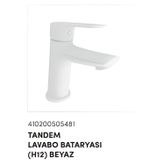 KALE TANDEM LAVABO BATARYASI BEYAZ