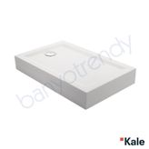 Kale Thin 140x80 cm Monoblok Dikdörtgen Duş Teknesi