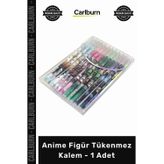 #Kalem Hediye Koleksiyonluk Kaliteli Ofis Okul Aksesuar Şık Anime Figür Tükenmez Kalem - 1 Adet