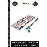 #Kalem Işıklı Hediye Karakter Koleksiyon Figürlü Ofis Okul Anime Figür Tükenmez Kalem Ledli