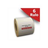 Kalite Barkod 75x35 Termal Etiket | 6 Rulo Barkod Etiketi