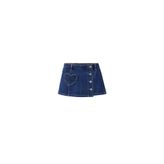 KALP CEPLİ DENIM ETEK