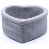Kalpli Beton Saksı Gri - - - --