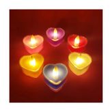 Kalpli Tealight Pilli Mum - Renkli - DİĞER