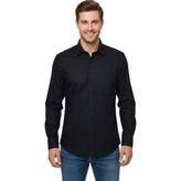 Kamer Erkek Büyük Beden Kışlık Uzun Kol Gömlek 3773 BGL-ST04802 - Siyah - 4XL