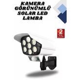 Kamera Görünümlü Led Bahçe Duvar Lambası Dönebilen Hareket Sensörlü Ip66
