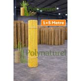 Kamış Çit Bambu Çit Hasır Doğal 1,00 X 5,00 Metre