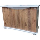 Kanki Pet 100 cm MDF KP1004025AC Flex Atlantik Çam Kapaklı Akvaryum Sehpası