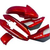 Kanuni Windy - S 125 Kaporta 3 ' Lü Set Kırmızı