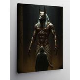 Kanvas Tablo Anubis ve Mısır Tanrısı