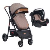 Kanz D-GO Travel Sistem Bej Bebek Arabası Puset