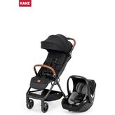 Kanz Instreet Autofold Katlanabilir Kabin Boy Travel Sistem Bebek Arabası Siyah