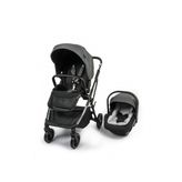 Kanz Thunder Kolay Katlanabilen Travel Sistem Bebek Arabası Sharkgrey