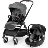 Kanz X-Go Ultimate Travel Sistem Bebek Arabası Silver Gri - Asai