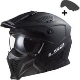 Kapalı Kask Ls2 Drıfter Mat Siyah Orjinal Xl