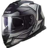 Kapalı Kask Ls2 Storm 2 Faster Mat Tıtanyum Orjinal Vizörlü M - Mat Titanyum
