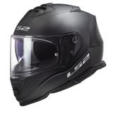 Kapalı Kask Ls2 Storm 2 Mat Siyah Orjinal Vizörlü M