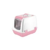 Kapalı Kedi Tuvaleti Pembe
