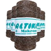 Kapamarka 5 Adet Polyester Simli Makrome Ipi