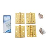 KAPI MENTEŞESİ Venda Mat Sarı Menteşe | 3x2.5x2.5x7.5 | 4 ADET