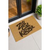 Kapı Önü Coco Paspas "Zili Çal Kaçma" Yazılı 60 x 40