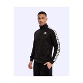 Kappa 222 Banda Andry Full Zip Erkek Siyah Regular Fermuarlı Eşofman Üstü
