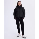 Kappa Authentic Arya Kadın Siyah Regular Fit Mont